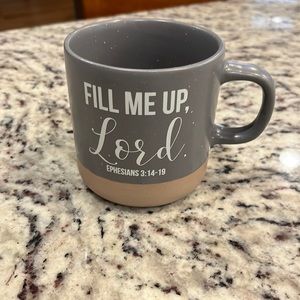 Fill me up Lord  coffee mug.  New